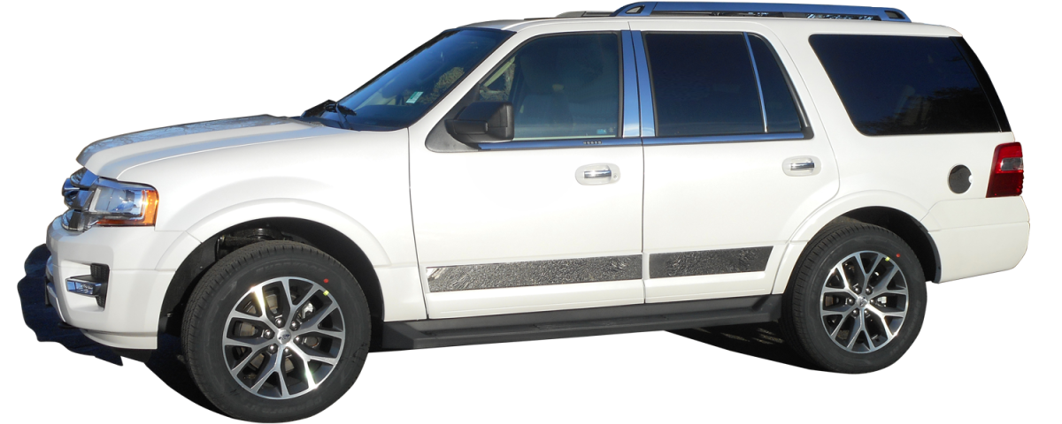 Ford Expedition 2008-2017, 4-door, SUV (4 piece Stainless Steel