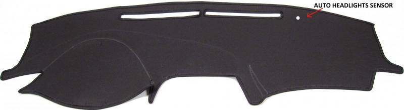Custom Dash Cover For Acura TL 2004-2008 – Black Felt Dash Mat, UV Protection