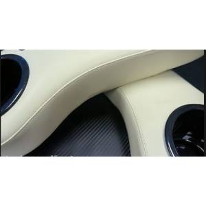 QAA - Golf Cart Universal Rear Flip Seat Armrest Cup Holders Pair