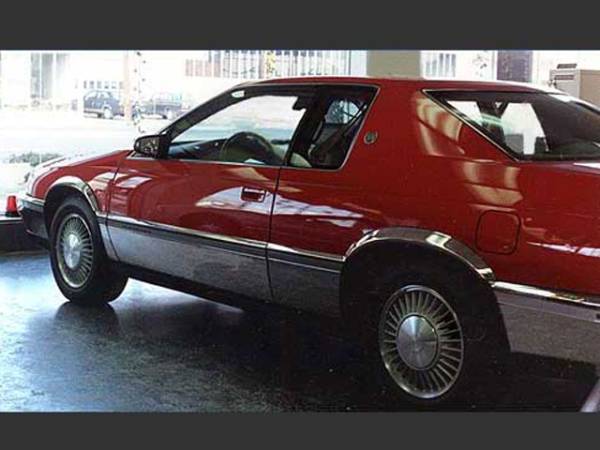 QAA - Cadillac Eldorado 1995-2005, 2-door, Coupe (10 piece Stainless Steel Rocker Panel Trim, Full Kit 7.375" - 8" tapered Width, Full Length, Includes coverage from the wheel well to the bumper on the front and rear Spans from the bottom of the molding to the