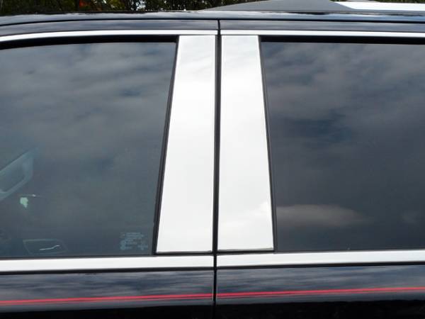 QAA - Cadillac Escalade 2015-2020, 4-door, SUV (4 piece Stainless Steel Pillar Post Trim ) PP55195 QAA
