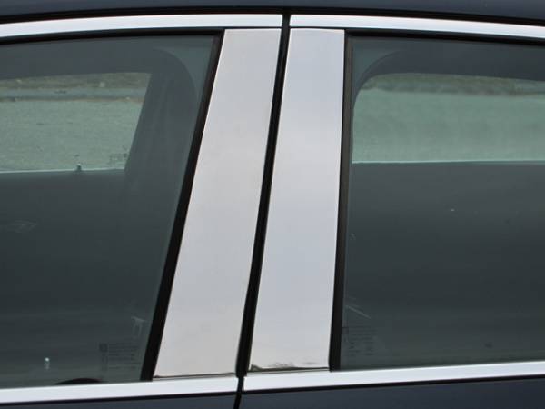 QAA - Chevrolet Impala 2014-2020, 4-door, Sedan, Does NOT fit the Limited (4 piece Stainless Steel Pillar Post Trim ) PP54135 QAA