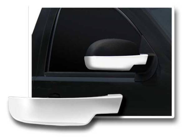 QAA - Chevrolet Tahoe 2007-2014, 4-door, SUV (2 piece Chrome Plated ABS plastic Mirror Cover Set Bottom Half Only ) MC47197 QAA