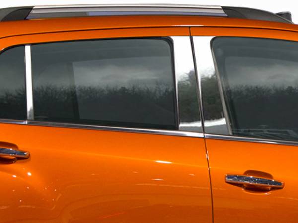 QAA - Chevrolet Trax 2015-2020, 4-door, SUV (6 piece Stainless Steel Pillar Post Trim ) PP55156 QAA