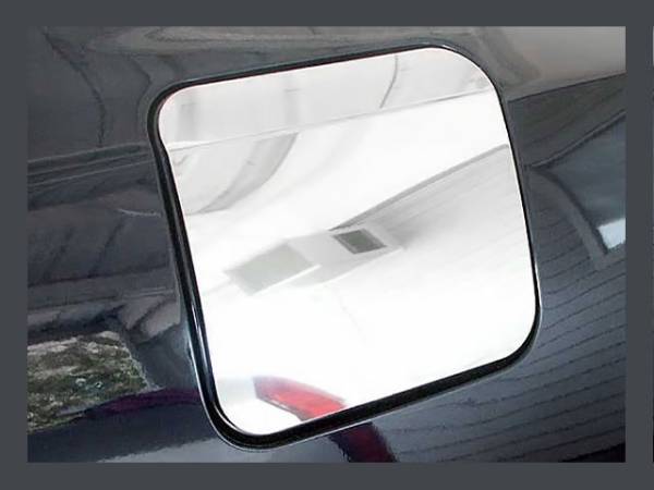 QAA - Dodge Charger 2006-2007, 4-door, Sedan (1 piece Stainless Steel Gas Door Cover Trim Warning: This is NOT a replacement cap. You MUST have existing gas door to install this piece ) GC46910 QAA