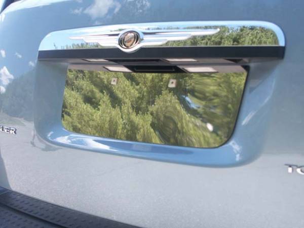 QAA - Dodge Grand Caravan 2008-2020, 4-door, Minivan (1 piece Stainless Steel License Plate Bezel ) LP48895 QAA