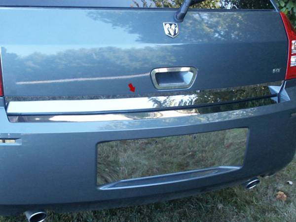 QAA - Dodge Magnum 2005-2008, 4-door, Wagon (1 piece Stainless Steel Rear Deck Trim, Trunk Lid Accent 2.625" Width ) RD45920 QAA