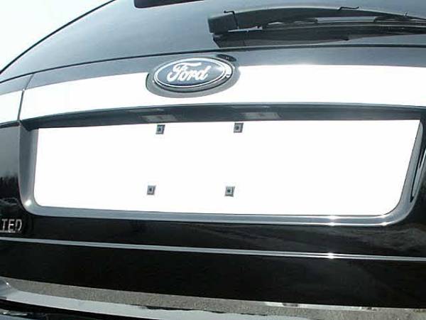 QAA - Ford Edge 2007-2014, 4-door, SUV (1 piece Stainless Steel License Plate Bezel 7.6" Width ) LP47360 QAA