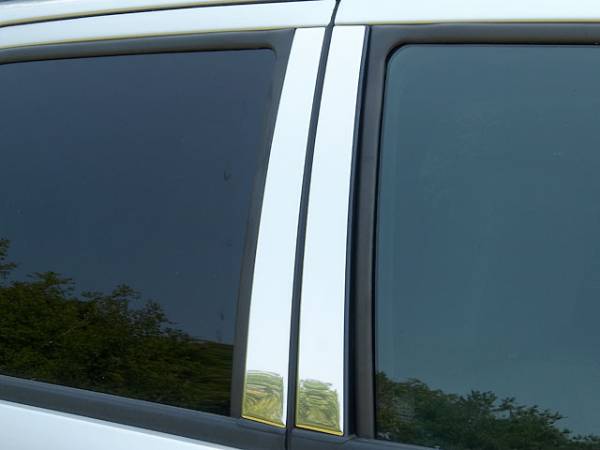 QAA - Ford Escape 2008-2012, 4-door, SUV (4 piece Stainless Steel Pillar Post Trim ) PP48320 QAA