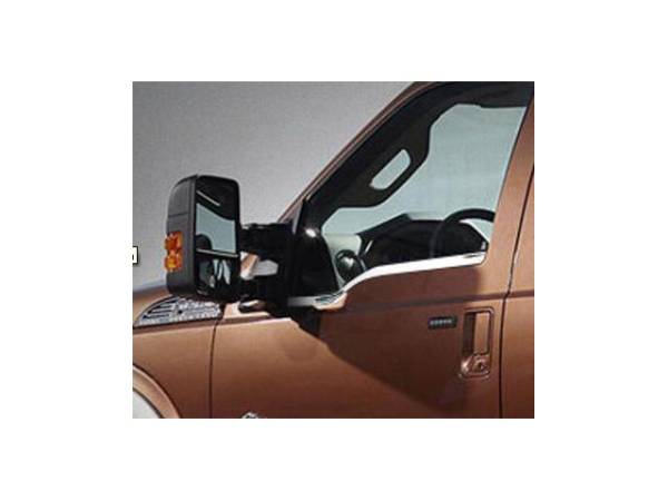 QAA - Ford Excursion 2000-2005, 4-door, SUV (4 piece Stainless Steel Window Sill Trim Set 0.8125" Width ) WS40380 QAA