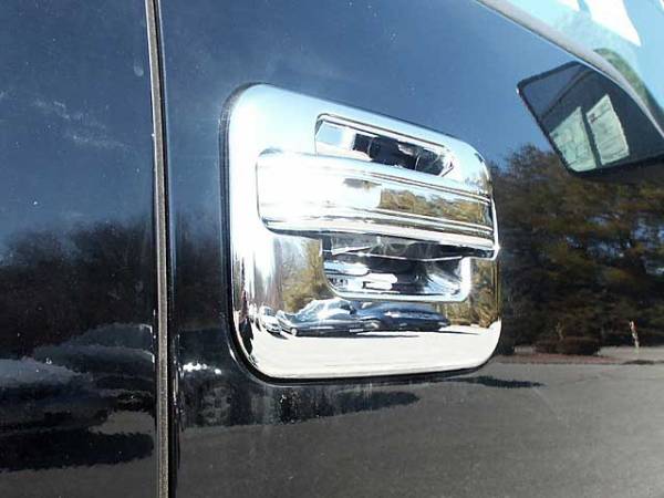 QAA - Ford F-150 2004-2014, 2-door, Pickup Truck (4 piece Chrome Plated ABS plastic Door Handle Cover Kit ) DH44306 QAA