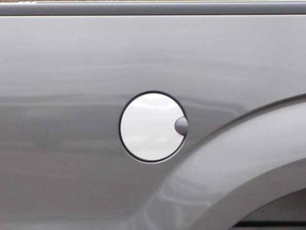 QAA - Ford F-150 2009-2014, 2-door, 4-door, Pickup Truck (1 piece Stainless Steel Gas Door Cover Trim Warning: This is NOT a replacement cap. You MUST have existing gas door to install this piece ) GC49308 QAA