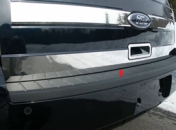QAA - Ford Flex 2009-2019, 4-door, SUV (1 piece Stainless Steel Rear Deck Trim, Trunk Lid Accent Lower ) RD49340 QAA