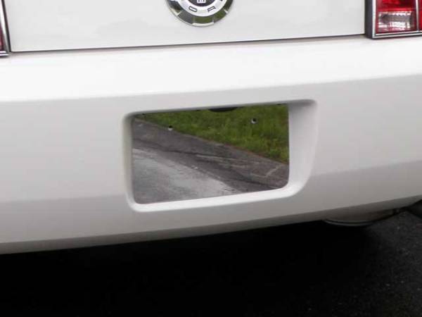 QAA - Ford Mustang 2005-2008, 2-door, Coupe, Convertible (1 piece Stainless Steel License Plate Bezel 7" Width ) LP45351 QAA