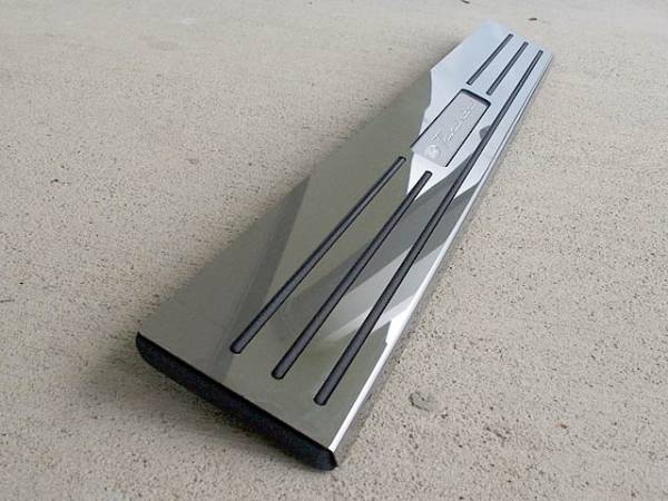 QAA - Ford Thunderbird 2002-2006, 2-door, Coupe, Convertible (2 piece Stainless Steel Door Sill trim Includes Logo Cut Out ) DS43671 QAA