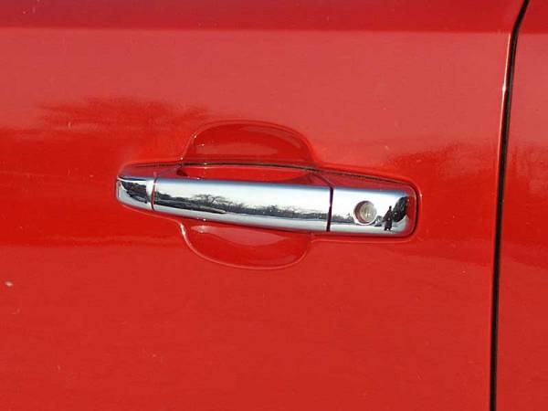 QAA - GMC Sierra 2007-2013, 4-door, Pickup Truck (6 piece Chrome Plated ABS plastic Door Handle Cover Kit Does NOT include passenger key access ) DH47181 QAA