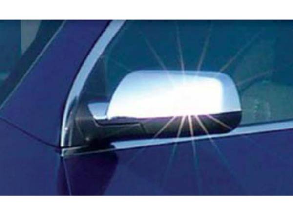 QAA - GMC Terrain 2010-2017, 4-door, SUV (2 piece Chrome Plated ABS plastic Mirror Cover Set Top Half Only ) MC50160 QAA