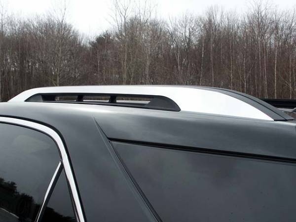 QAA - GMC Terrain 2010-2017, 4-door, SUV (2 piece Stainless Steel Roof Rack Trim Note: USE ADHESIVE PRIMER.This item adheres to the existing factory Roof Rack.You must have the factory Roof Rack to use this item.) RR50160 QAA