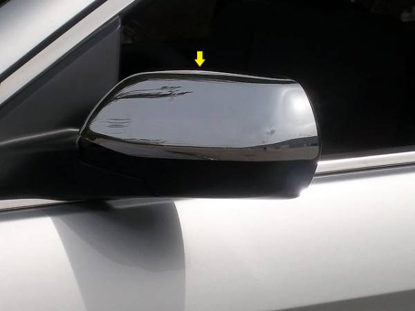 QAA - Honda CR-V 2012-2016, 4-door, SUV (2 piece Chrome Plated ABS plastic Mirror Cover Set ) MC12235 QAA