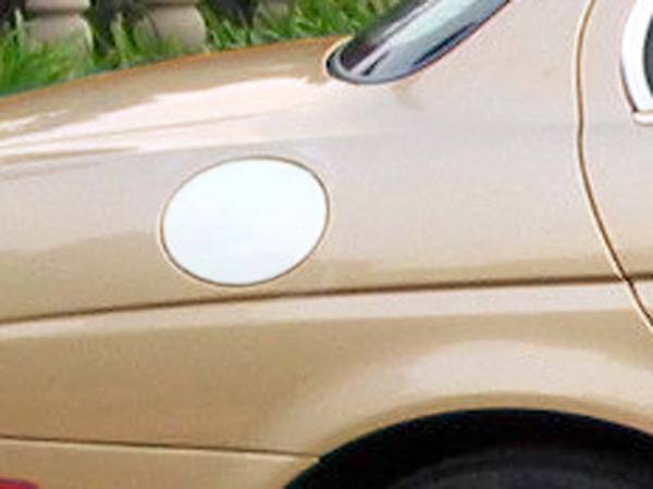QAA - Jaguar S-Type 2004-2005, 4-door, Sedan (1 piece Stainless Steel Gas Door Cover Trim Warning: This is NOT a replacement cap. You MUST have existing gas door to install this piece ) GC25094 QAA