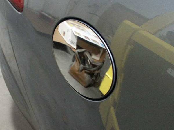 QAA - Jaguar XF 2009-2015, 4-door, Sedan (1 piece Stainless Steel Gas Door Cover Trim Warning: This is NOT a replacement cap. You MUST have existing gas door to install this piece ) GC29098 QAA