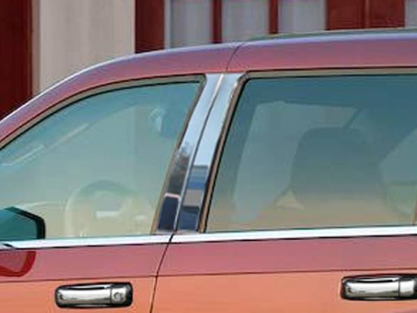 QAA - Jeep Grand Cherokee 2005-2010, 4-door, SUV (4 piece Stainless Steel Pillar Post Trim ) PP47080 QAA