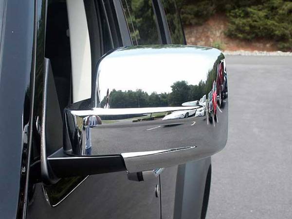 QAA - Jeep Liberty 2008-2012, 4-door, SUV (2 piece Chrome Plated ABS plastic Mirror Cover Set ) MC47940 QAA