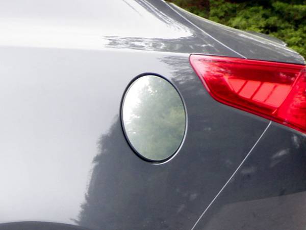 QAA - Kia Optima 2011-2015, 4-door, Sedan (1 piece Stainless Steel Gas Door Cover Trim Warning: This is NOT a replacement cap. You MUST have existing gas door to install this piece ) GC11805 QAA