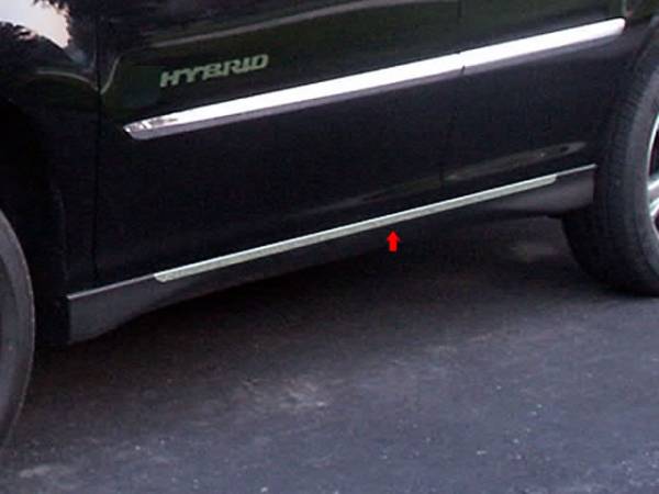 QAA - Lexus RX330 2004-2009, 4-door, SUV (2 piece Stainless Steel Rocker Panel Trim, On the rocker 1.25" Width Installs below the door.) TH24127 QAA