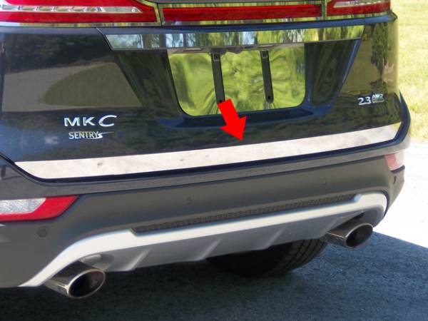 QAA - Lincoln MKC 2015-2019, 4-door, SUV (1 piece Stainless Steel Rear Deck Trim, Trunk Lid Accent ) RD55640 QAA