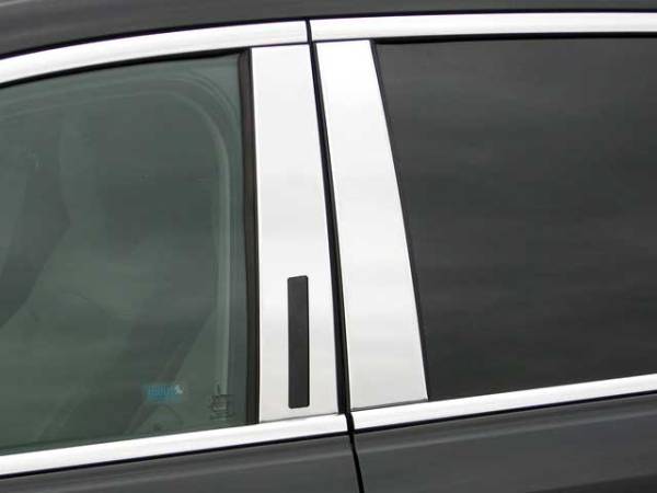 QAA - Lincoln MKT 2010-2020, 4-door, Crossover SUV (4 piece Stainless Steel Pillar Post Trim ) PP50670 QAA