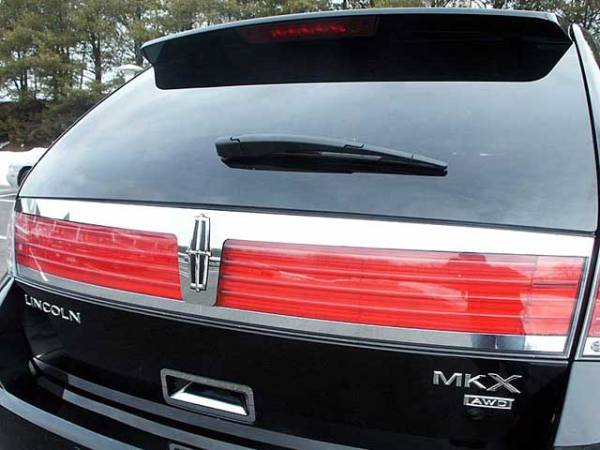 QAA - Lincoln MKX 2007-2010, 4-door, SUV (1 piece Stainless Steel Trunk Hatch Accent Trim Remove logo and replace upon installation ) TP47610 QAA