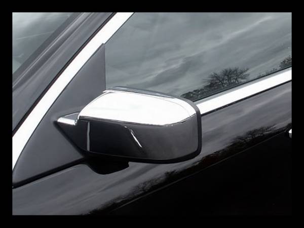 QAA - Lincoln Zephyr 2006-2006, 4-door, Sedan (2 piece Chrome Plated ABS plastic Mirror Cover Set ) MC46630 QAA