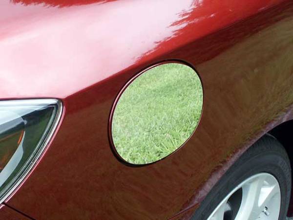 QAA - Mazda Mazda3 2004-2009, 4-door, Hatchback (1 piece Stainless Steel Gas Door Cover Trim Warning: This is NOT a replacement cap. You MUST have existing gas door to install this piece ) GC27750 QAA