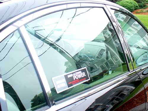 QAA - Nissan Altima 2002-2006, 4-door, Sedan (6 piece Stainless Steel Pillar Post Trim ) PP22551 QAA