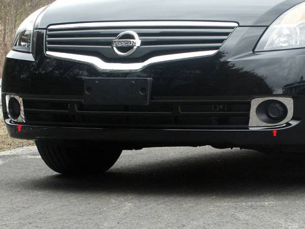 QAA - Nissan Altima 2007-2012, 4-door, Sedan (2 piece Stainless Steel Fog Light Trim ) FV27550 QAA