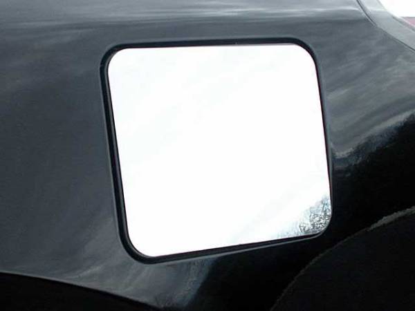 QAA - Nissan Altima 2007-2012, 4-door, Sedan (1 piece Stainless Steel Gas Door Cover Trim Warning: This is NOT a replacement cap. You MUST have existing gas door to install this piece ) GC27550 QAA