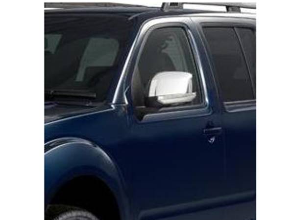 QAA - Nissan Frontier 2005-2020, 2-door, 4-door, Pickup Truck (2 piece Chrome Plated ABS plastic Mirror Cover Set ) MC25510 QAA