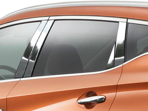 QAA - Nissan Murano 2015-2020, 4-door, SUV (8 piece Stainless Steel Pillar Post Trim ) PP15592 QAA