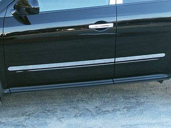 QAA - Nissan Murano 2003-2007, 4-door, SUV (4 piece Stainless Steel Rocker Panel Trim, Insert Kit 1.5" Width Side Molding.) TH24590 QAA