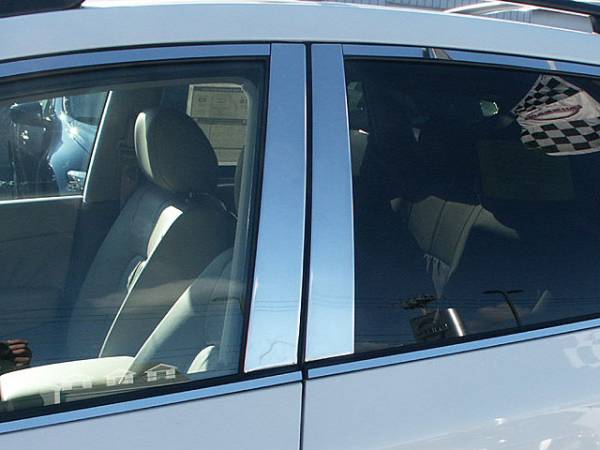 QAA - Nissan Murano 2009-2014, 4-door, SUV (4 piece Stainless Steel Pillar Post Trim ) PP29590 QAA