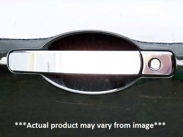 QAA - Nissan Rogue 2008-2013, 4-door, SUV (8 piece Stainless Steel Door Handle Accent Trim Includes smart key access ) DH28536 QAA