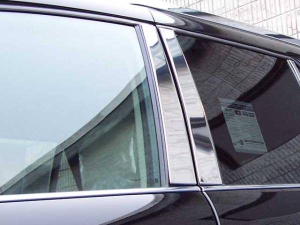 QAA - Saturn Vue 2003-2007, 4-door, SUV (4 piece Stainless Steel Pillar Post Trim ) PP43440 QAA