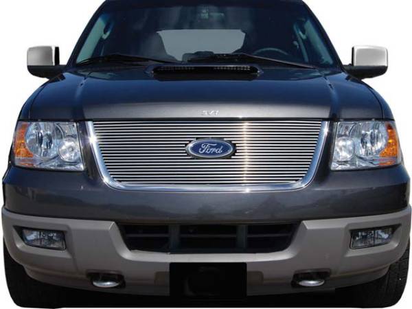 QAA - Ford Expedition 2003-2006, 4-door, SUV (1 piece Billet Grille Overlay Upper only ) SGB43383 QAA