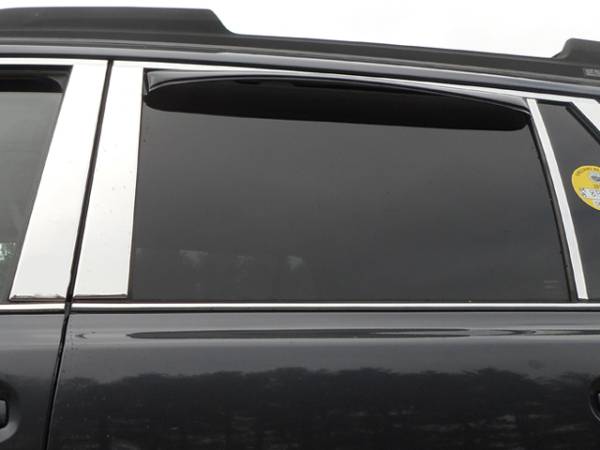 QAA - Subaru Outback 2010-2015, 4-door, Crossover SUV (6 piece Stainless Steel Pillar Post Trim ) PP10481 QAA