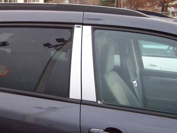 QAA - Suzuki XL-7 2007-2009, 4-door, SUV (4 piece Stainless Steel Pillar Post Trim ) PP28870 QAA