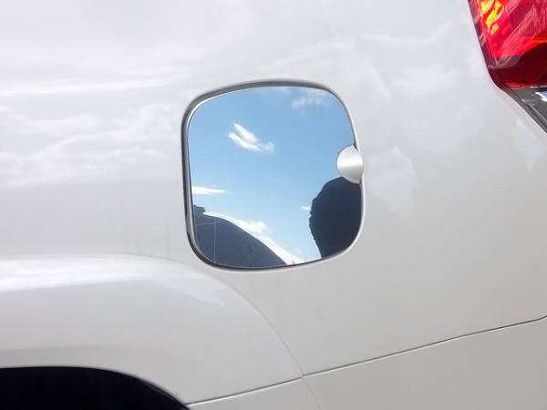 QAA - Toyota 4Runner 2010-2020, 4-door, SUV (1 piece Stainless Steel Gas Door Cover Trim Warning: This is NOT a replacement cap. You MUST have existing gas door to install this piece ) GC10178 QAA
