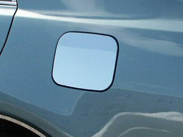 QAA - Toyota Camry 2007-2011, 4-door, Sedan (1 piece Stainless Steel Gas Door Cover Trim Warning: This is NOT a replacement cap. You MUST have existing gas door to install this piece ) GC27130 QAA