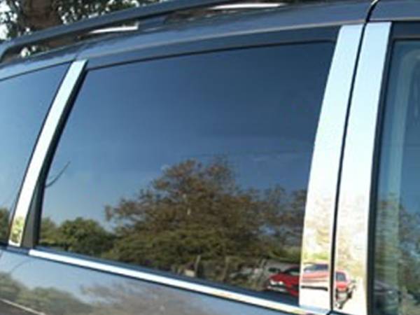 QAA - Toyota Sienna 2004-2010, 4-door, Minivan (6 piece Stainless Steel Pillar Post Trim ) PP24151 QAA