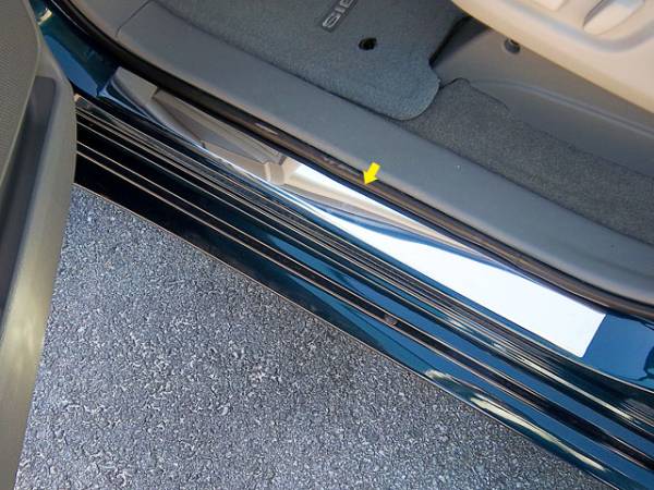 QAA - Toyota Sienna 2011-2020, 4-door, Minivan (2 piece Stainless Steel Door Sill trim 2" Width, 20" length ) DS11150 QAA
